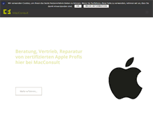 Tablet Screenshot of macconsult.de